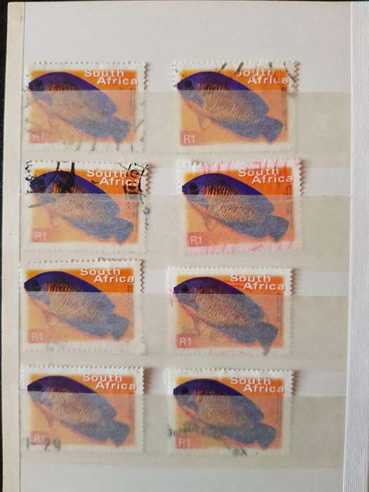 RSA STAMPS USED (BID PER PAGE ,1 BID FOR ALL )