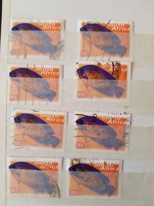 RSA STAMPS USED (BID PER PAGE ,1 BID FOR ALL )