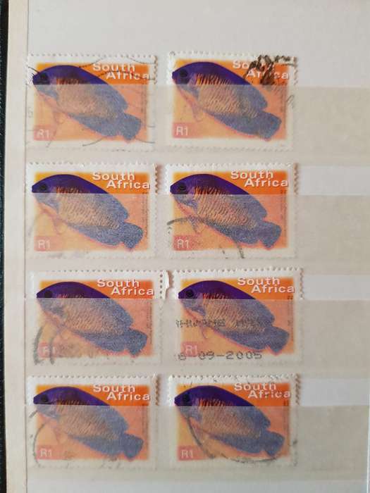 RSA STAMPS USED (BID PER PAGE ,1 BID FOR ALL )