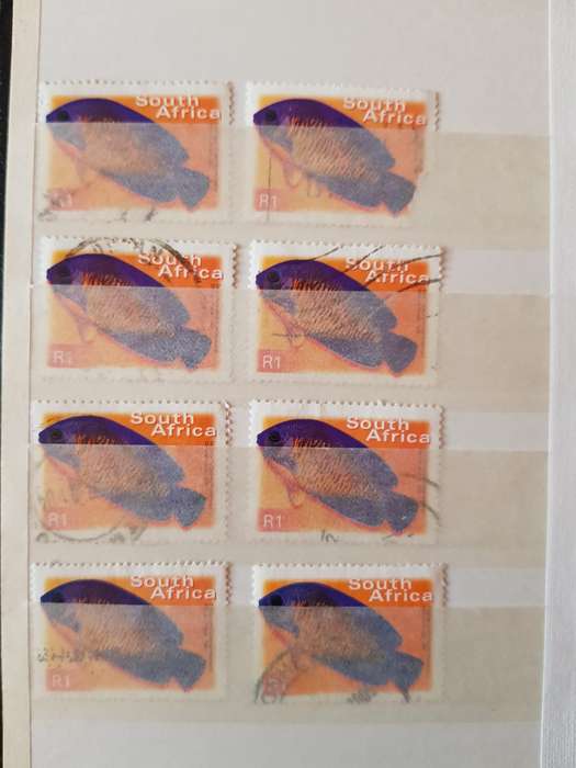 RSA STAMPS USED (BID PER PAGE ,1 BID FOR ALL )