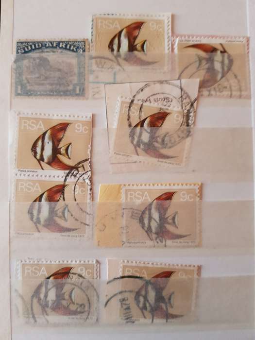 RSA STAMPS USED (BID PER PAGE ,1 BID FOR ALL )