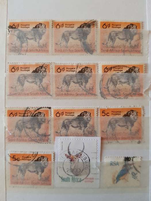 RSA STAMPS USED (BID PER PAGE ,1 BID FOR ALL )