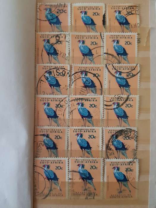 RSA STAMPS USED (BID PER PAGE ,1 BID FOR ALL )