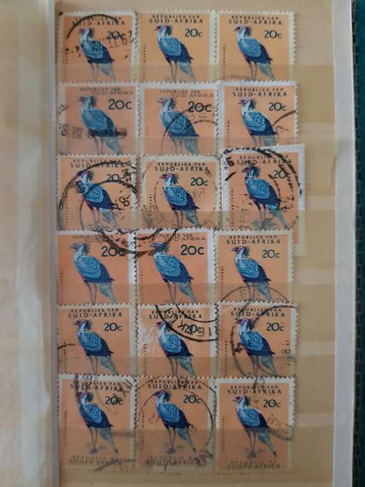 RSA STAMPS USED (BID PER PAGE ,1 BID FOR ALL )