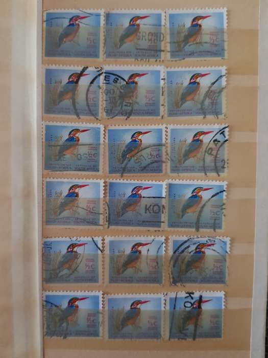 RSA STAMPS USED (BID PER PAGE ,1 BID FOR ALL )