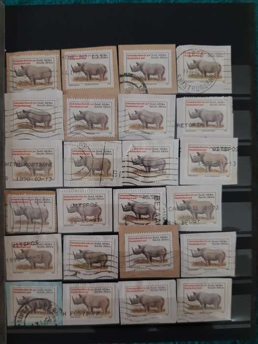 RSA STAMPS USED (BID PER PAGE ,1 BID FOR ALL )