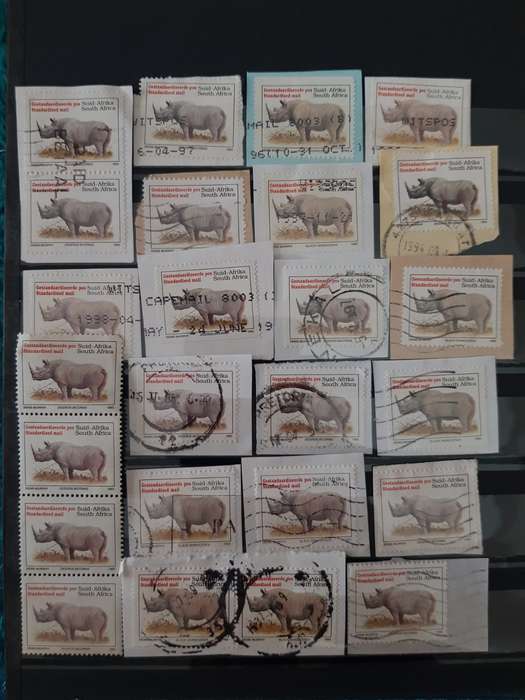RSA STAMPS USED (BID PER PAGE ,1 BID FOR ALL )