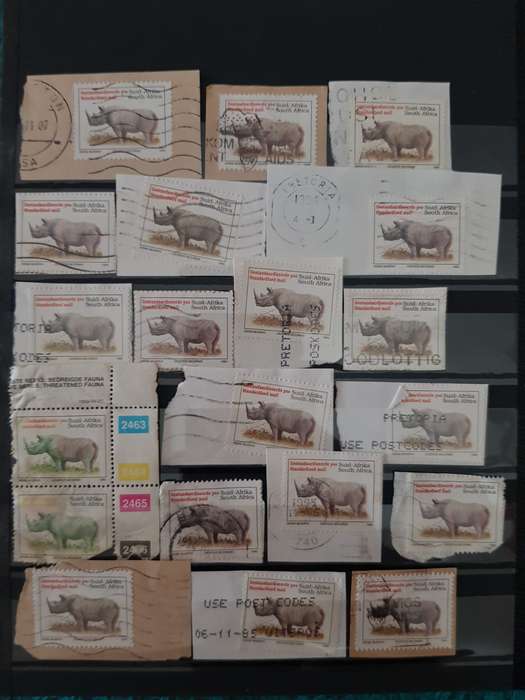RSA STAMPS USED (BID PER PAGE ,1 BID FOR ALL )