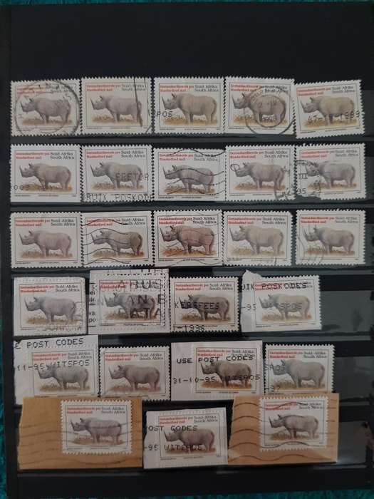 RSA STAMPS USED (BID PER PAGE ,1 BID FOR ALL )