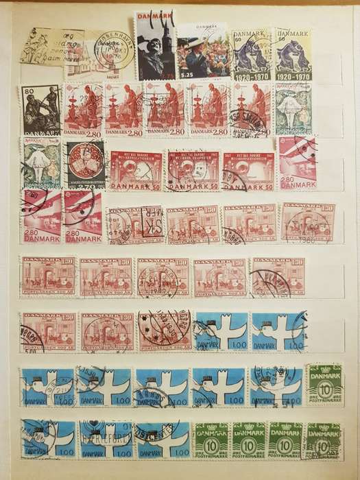 DENMARK STAMPS USED