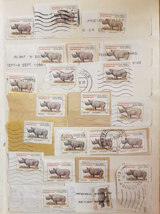 RSA STAMPS USED (BID PER PAGE ,1 BID FOR ALL )