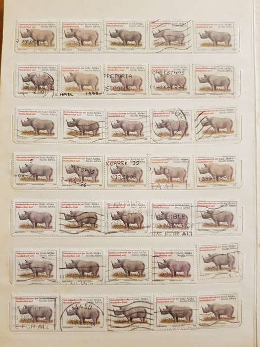 RSA STAMPS USED (BID PER PAGE ,1 BID FOR ALL )
