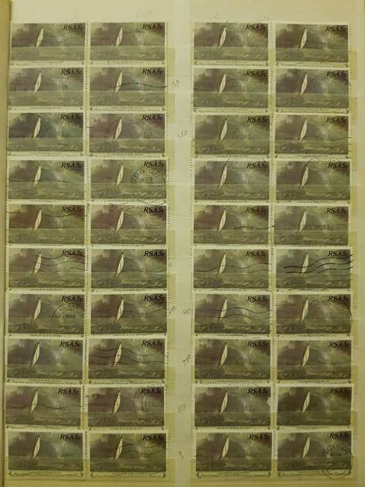 RSA STAMPS USED (BID PER PAGE ,1 BID FOR ALL )