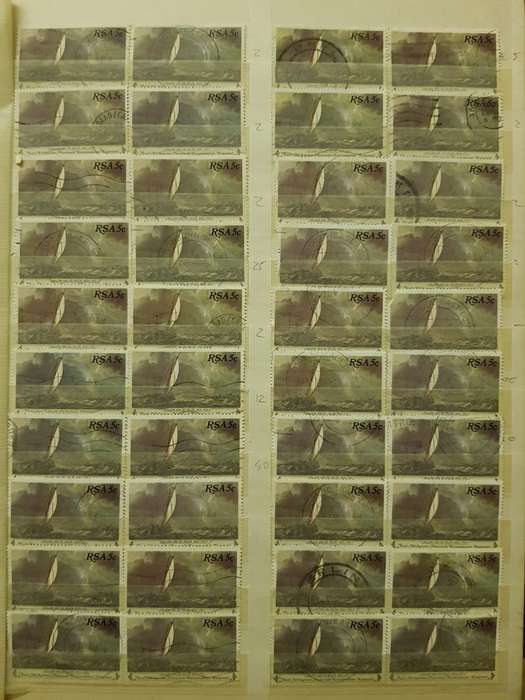 RSA STAMPS USED (BID PER PAGE ,1 BID FOR ALL )