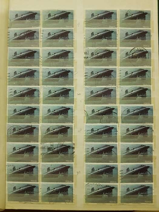 RSA STAMPS USED (BID PER PAGE ,1 BID FOR ALL )