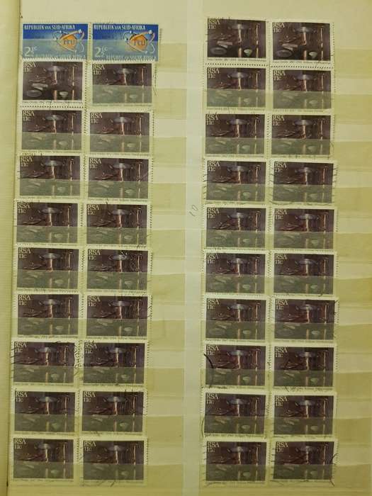 RSA STAMPS USED (BID PER PAGE ,1 BID FOR ALL )