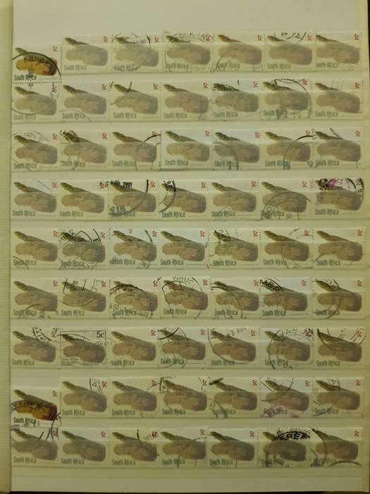 RSA STAMPS USED (BID PER PAGE ,1 BID FOR ALL )