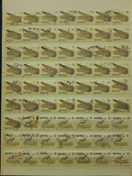 RSA STAMPS USED (BID PER PAGE ,1 BID FOR ALL )