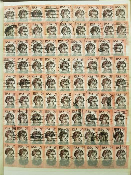 RSA STAMPS USED (BID PER PAGE ,1 BID FOR ALL )
