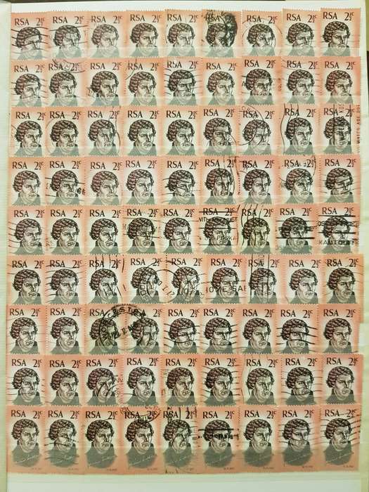 RSA STAMPS USED