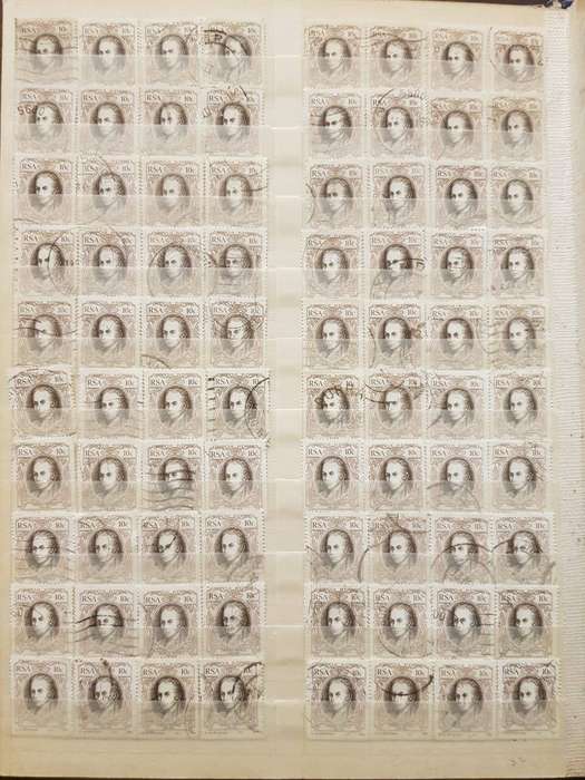 RSA STAMPS WITH SOME VERY GOOD POSTMARKS