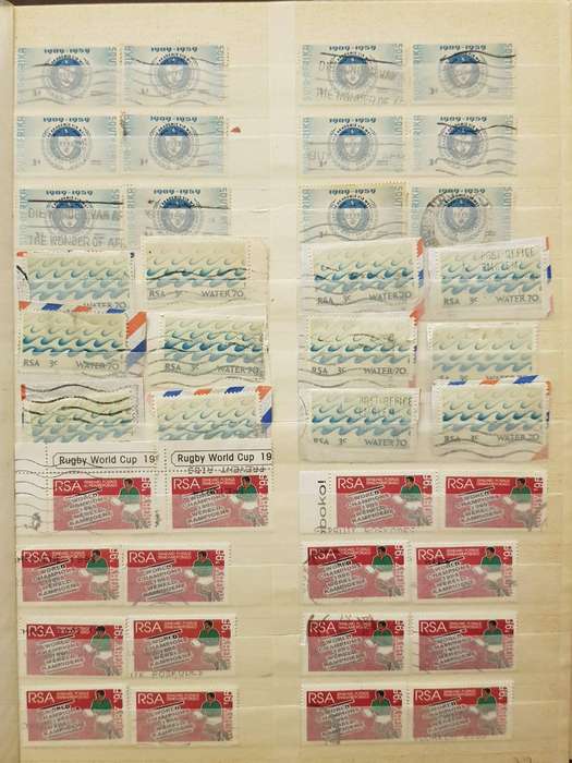 RSA STAMPS WITH SOME VERY GOOD POSTMARKS