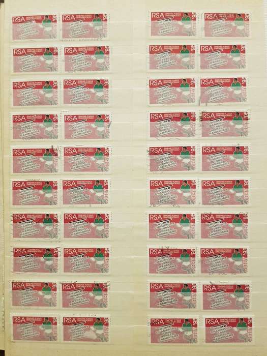 RSA STAMPS WITH SOME VERY GOOD POSTMARKS