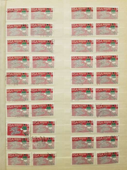 RSA STAMPS WITH SOME VERY GOOD POSTMARKS