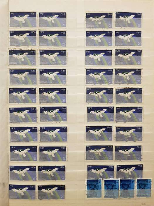 RSA STAMPS WITH SOME VERY GOOD POSTMARKS
