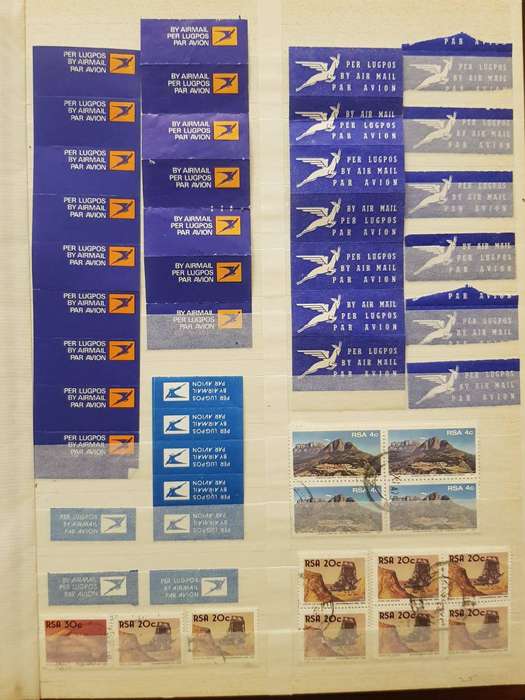 RSA STAMPS WITH SOME VERY GOOD POSTMARKS
