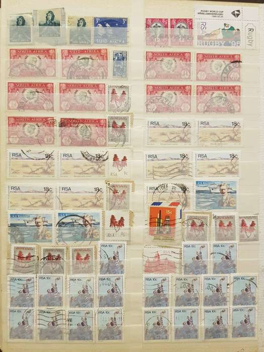 RSA STAMPS WITH SOME VERY GOOD POSTMARKS