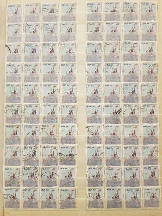 RSA STAMPS WITH SOME VERY GOOD POSTMARKS
