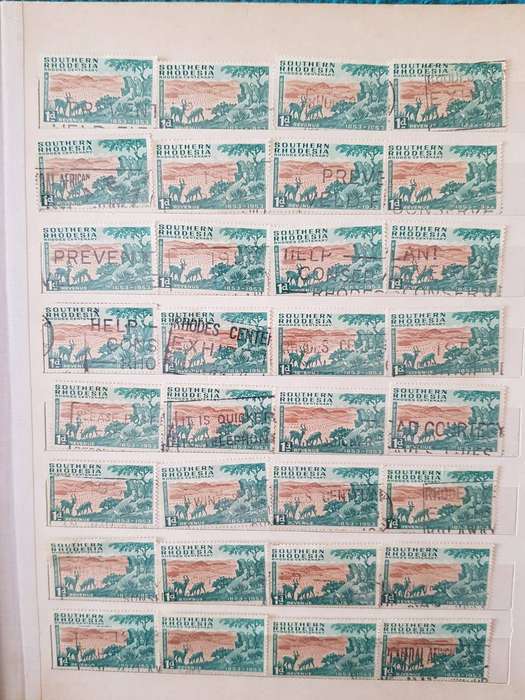 RHODESIA STAMPS USED