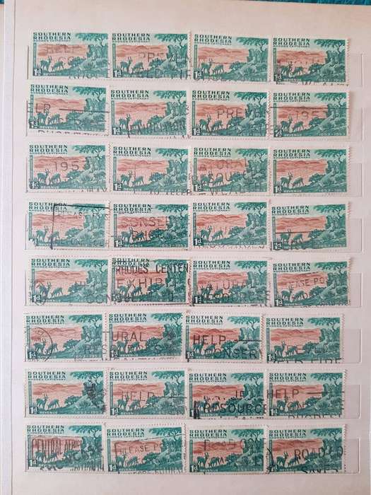RHODESIA STAMPS USED