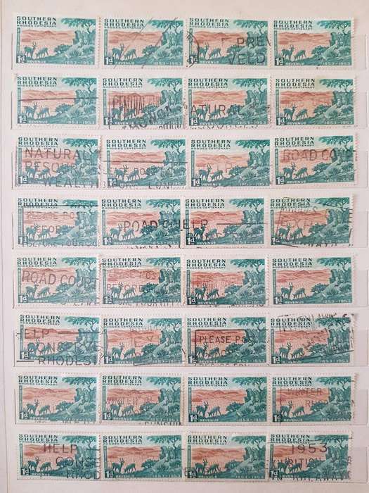 RHODESIA STAMPS USED