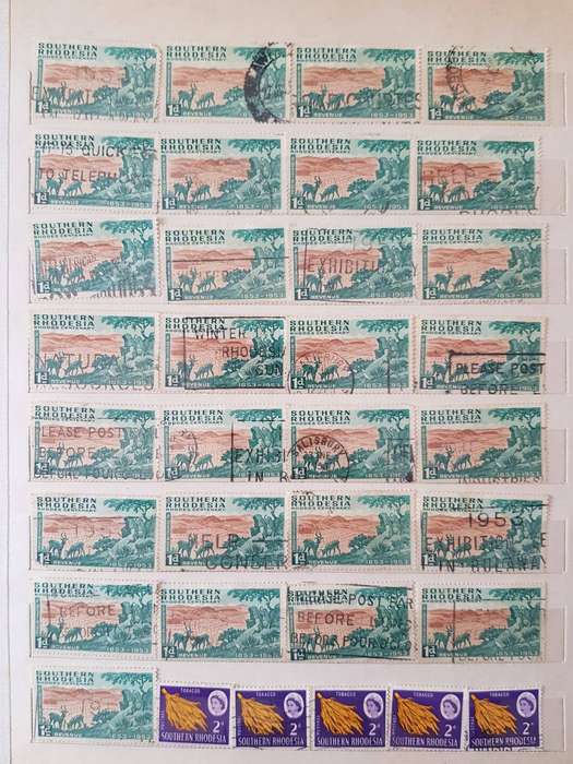 RHODESIA STAMPS USED