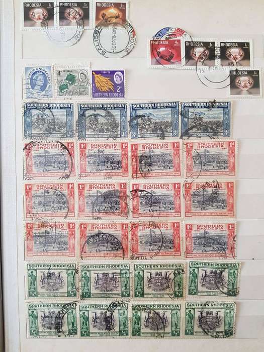 RHODESIA STAMPS USED
