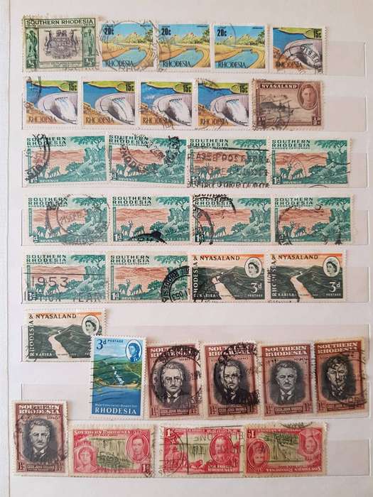 RHODESIA STAMPS USED