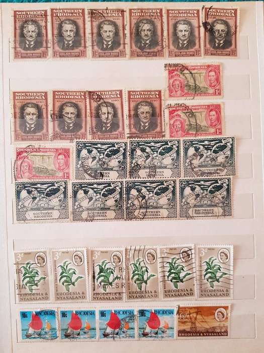 RHODESIA STAMPS USED