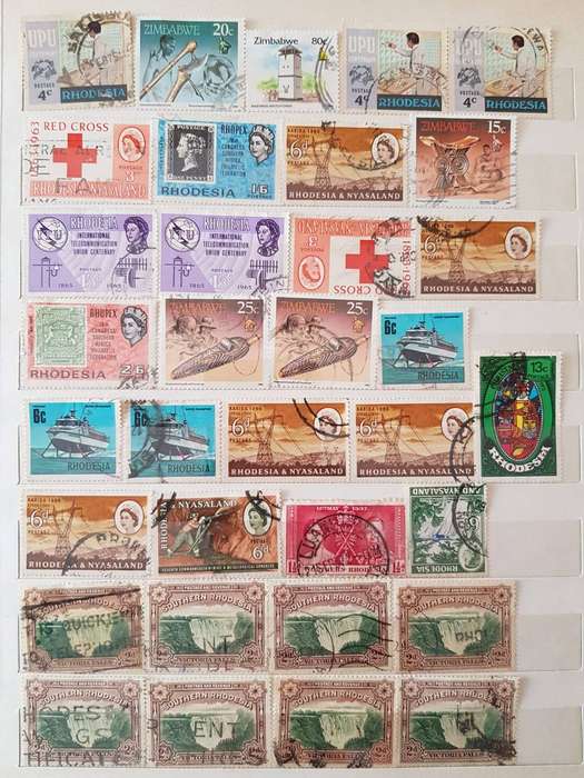RHODESIA STAMPS USED