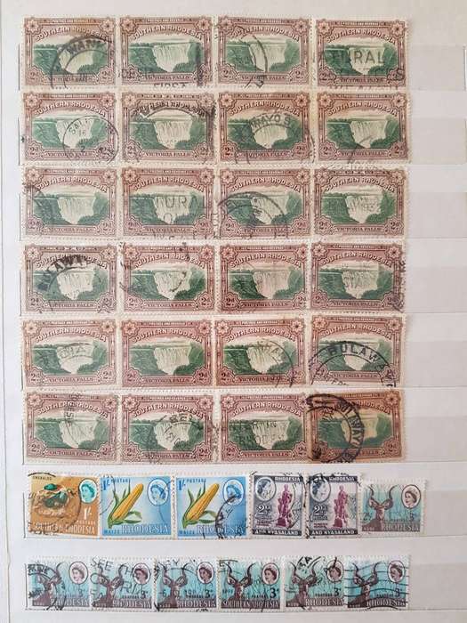 RHODESIA STAMPS USED