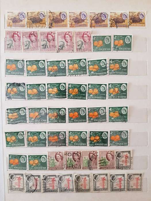 RHODESIA STAMPS USED