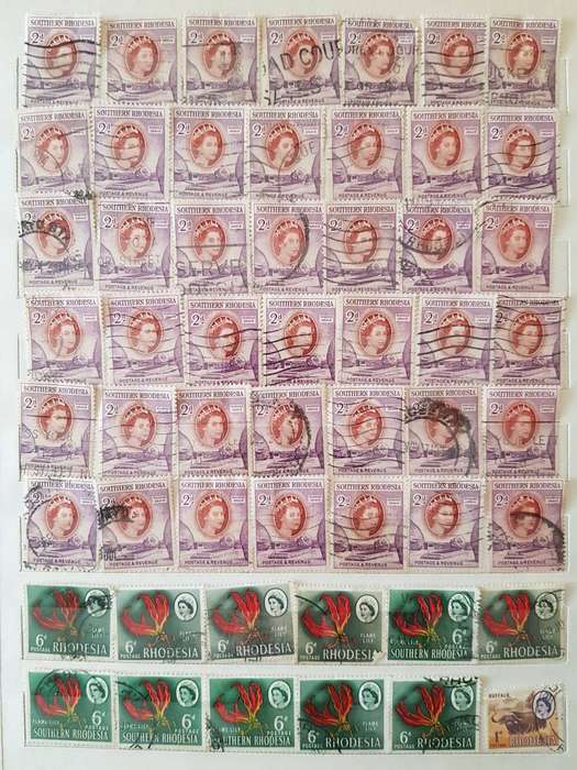RHODESIA STAMPS USED