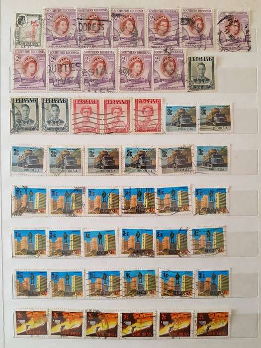 RHODESIA STAMPS USED