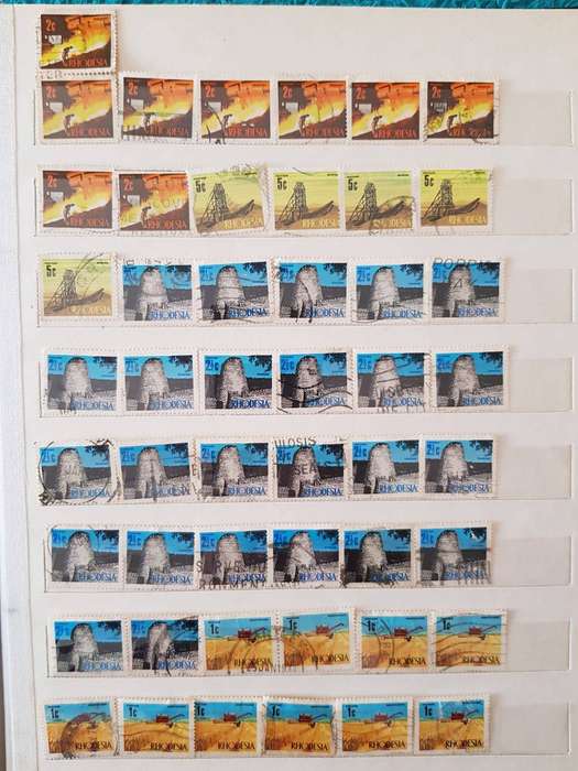 RHODESIA STAMPS USED