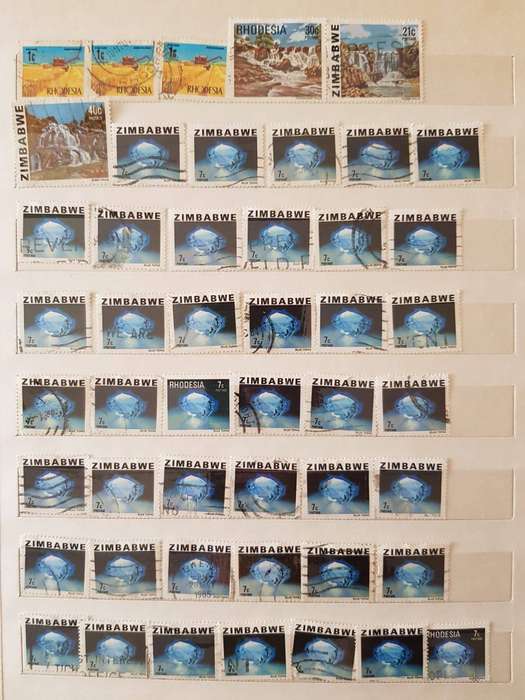 RHODESIA STAMPS USED