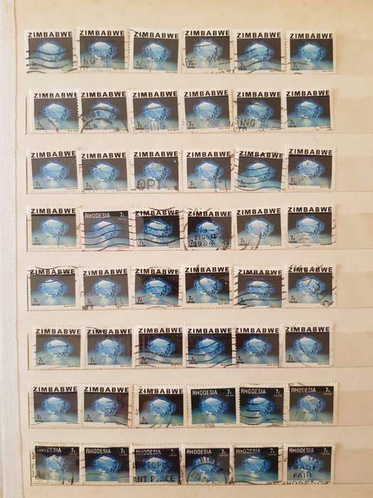 RHODESIA STAMPS USED