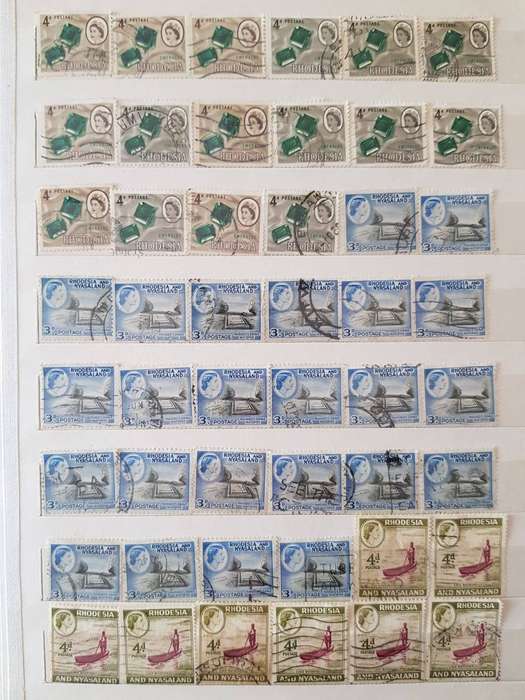 RHODESIA STAMPS USED