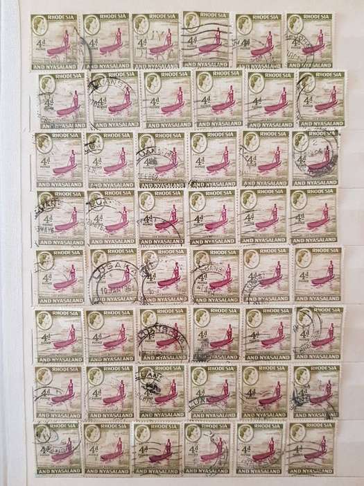 RHODESIA STAMPS USED