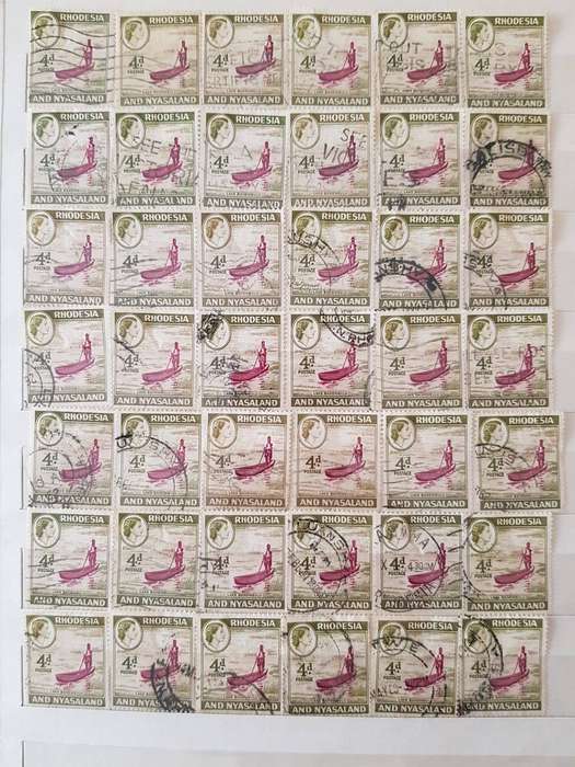 RHODESIA STAMPS USED